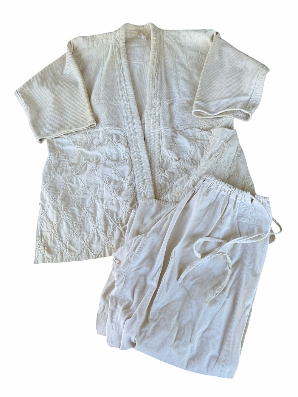 VTG JudoGi Tiger Brand Japan Heavyweight Cotton Martial Arts Uniform M/L NO BELT